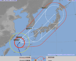 田尻マリーナ、台風18号第二対策発令