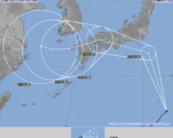 田尻マリーナ台風12号第二対策発令しました