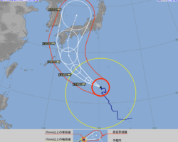 田尻マリーナ・台風10号第三対策発令